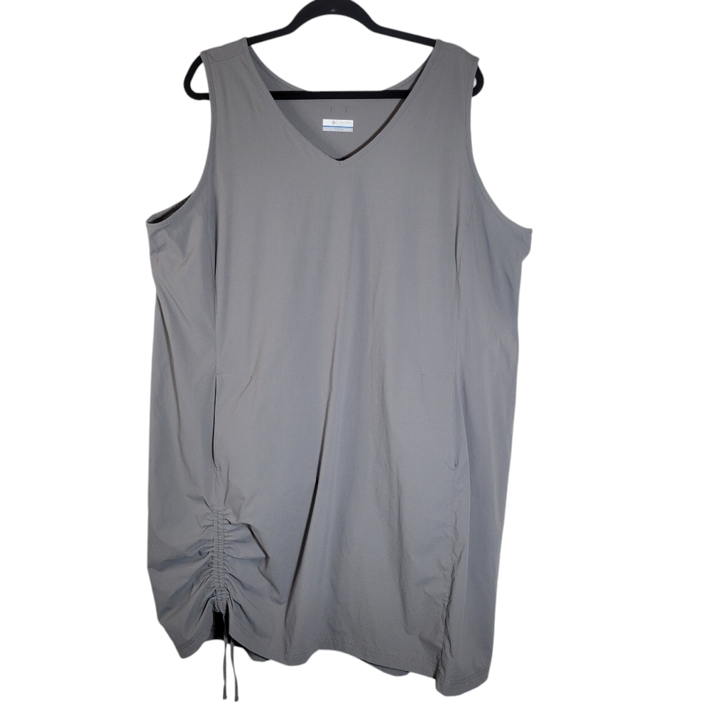 Columbia Women's Anytime Casual Dress gray Size 3X - Picture 8 of 8
